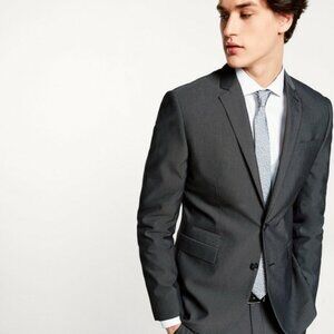 NWT Express Slim Cotton Blend Suit Jacket
